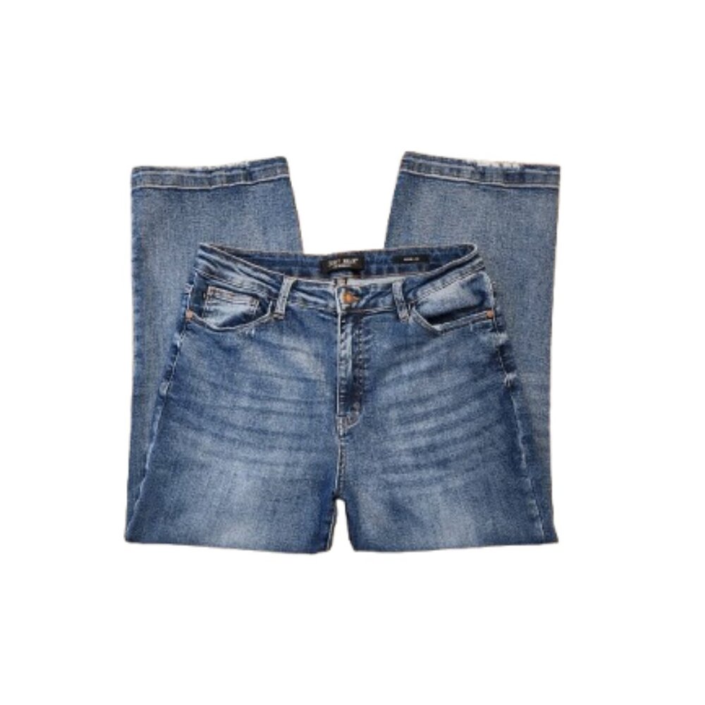 Judy Blue High-Rise Cropped Wide Leg Jeans   Size: 13/31